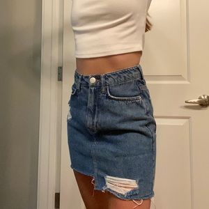 Bershka Denim Skirt